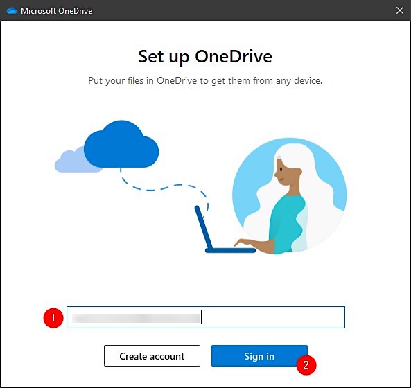 onedrive einrichten