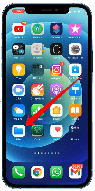 Datei-App herunterladen und öffnen