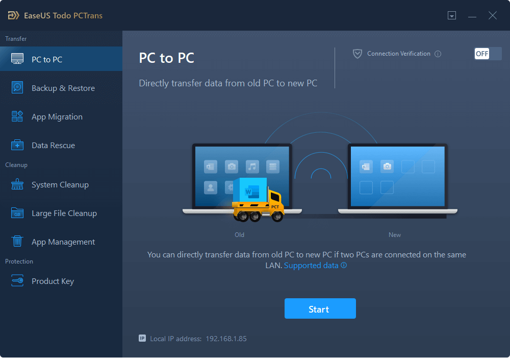 Dateien von PC zu PC übertragen – Schritt 1