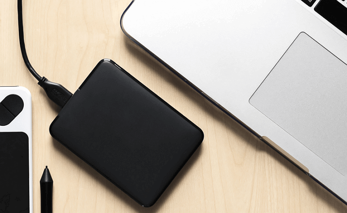 Datenübertragung über USB oder externe Festplatte