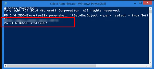 Windows-Produktschlüssel erscheint