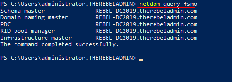 Neuen FSMO-Rolleninhaber verifizieren