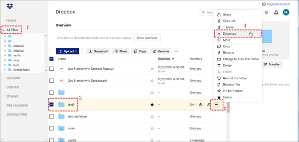 dropbox herunterladen