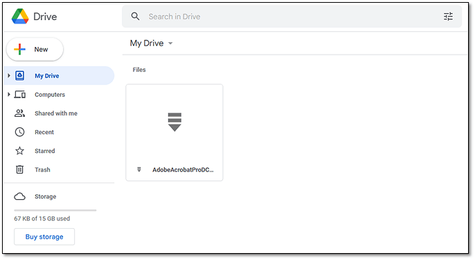 Hochladen großer Dateien beenden