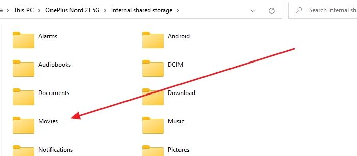 Kopieren Sie Dateien von einem Windows-PC auf Android