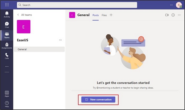 Neues Gespräch beginnen