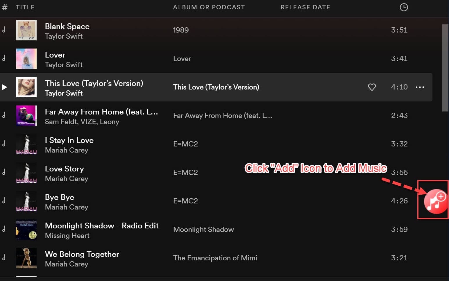 Zur Liste hinzufügen ukeysoft spotify Musikkonverter