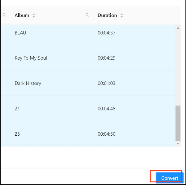 Konvertieren Sie Songs in ukeysoft Spotify Music Converter