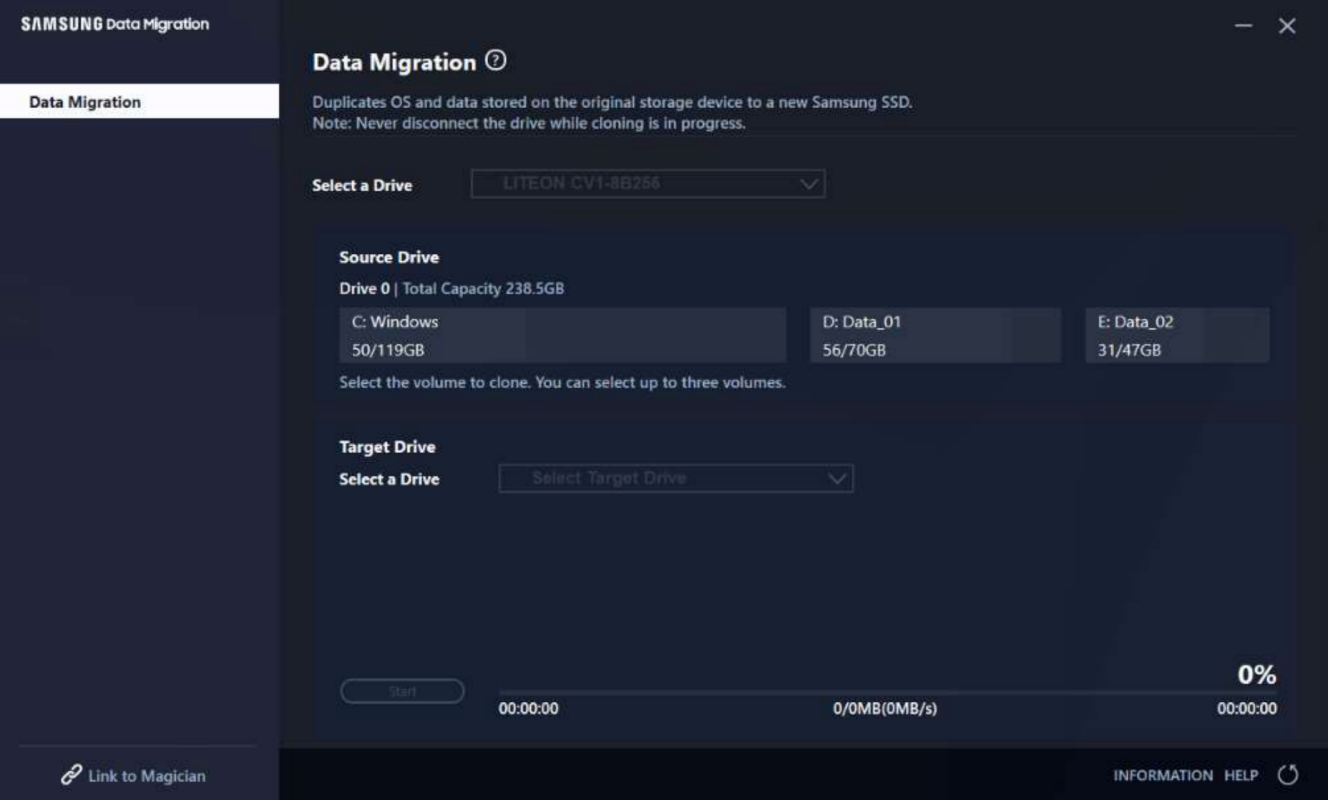 Bild der Samsung Datenmigration