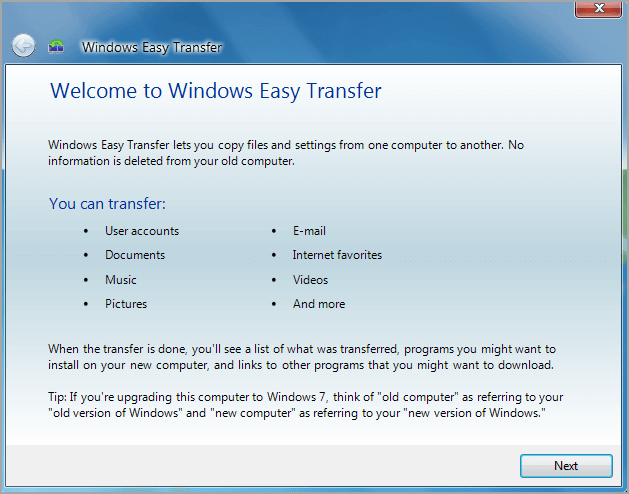 Windows-EasyTransfer