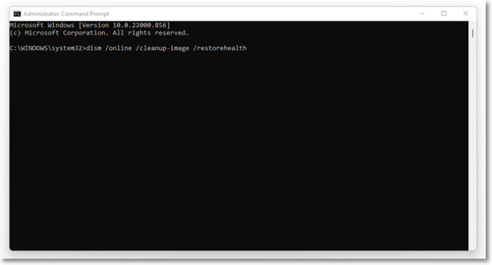 Dism-Befehl ausführen