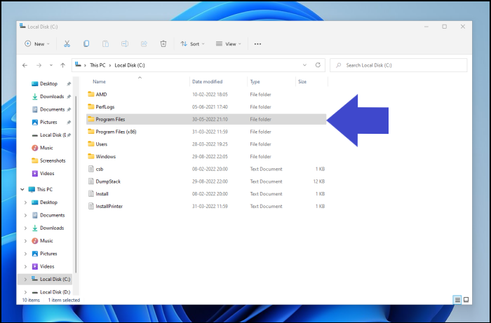 ein Programm öffnen