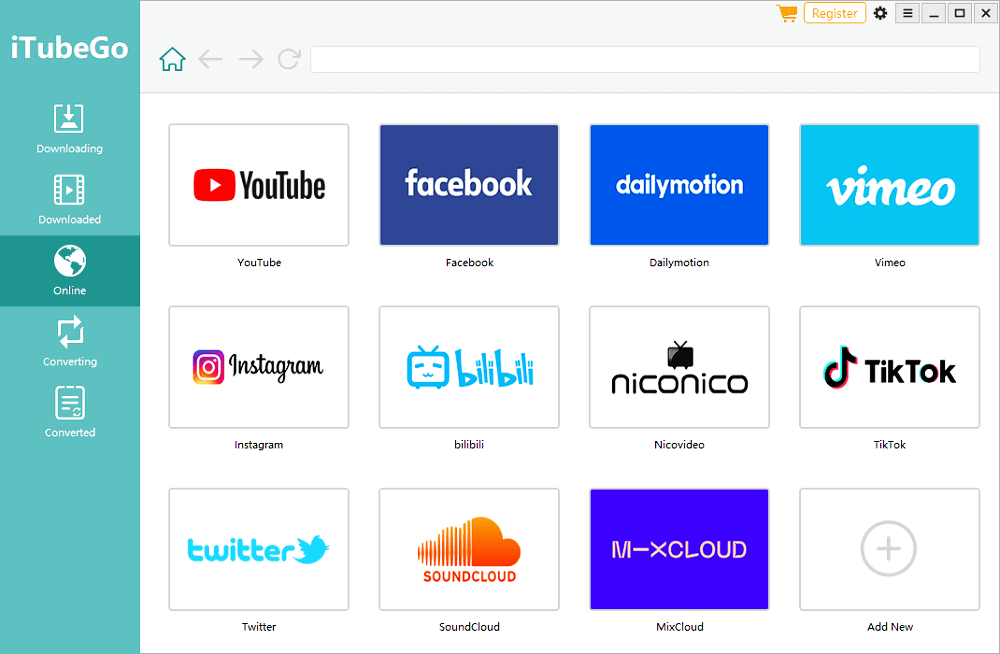 iTubeGo Video-Downloader