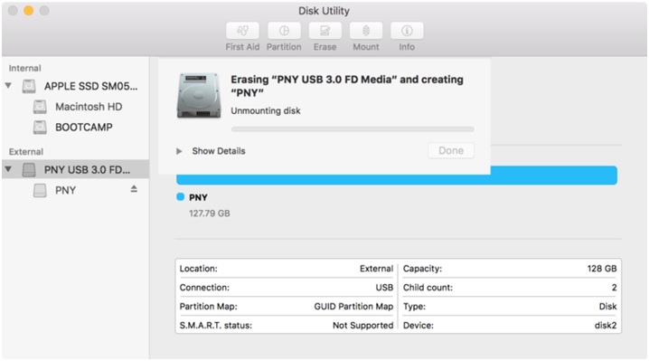 Festplattendienstprogramm