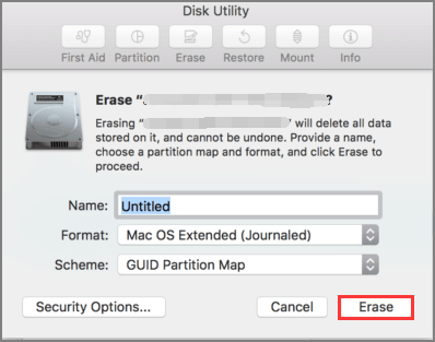 Festplattendienstprogramm löschen 2