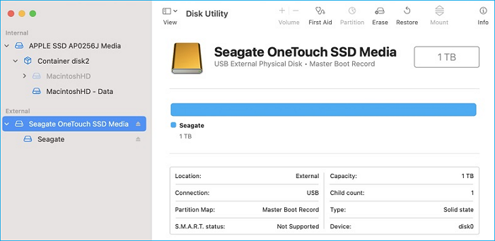 NTFS-Laufwerke in APFS formatieren