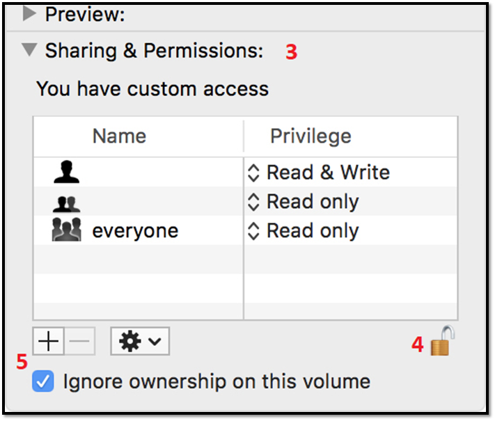 Eigentumsrechte an diesem Volume ignorieren