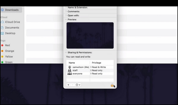 Klick auf das den Button Info