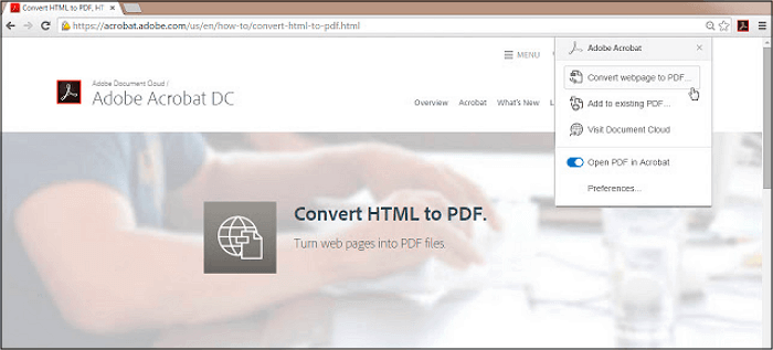 Chrome Erweiterungen zur PDF-Bearbeitung - Adobe Acrobat