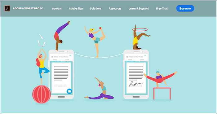Kostenlose Software zum Zusammenfügen der PDF-Dateien - Adobe Acrobat