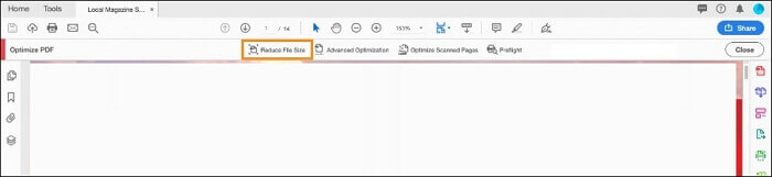 PDF-Datei für E-Mails auf dem Mac mit Adobe Acrobat verkleinern