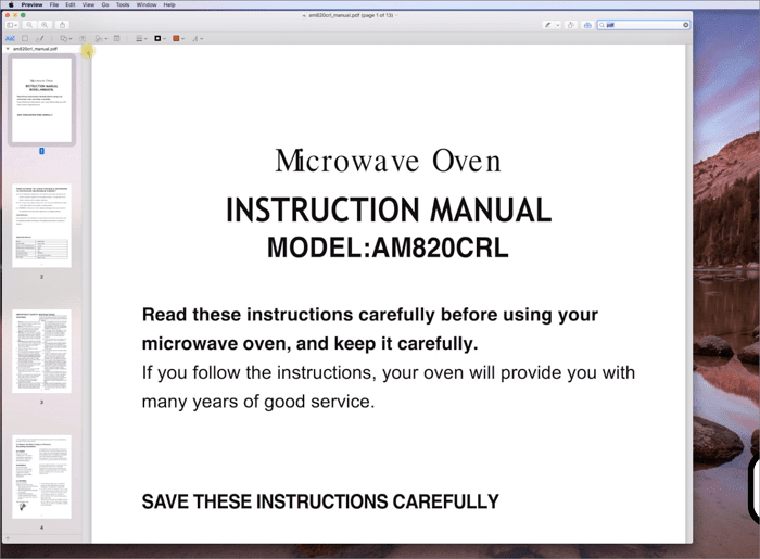 PDF-Dateien mit Preview auf dem Mac verdunkeln