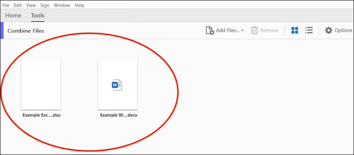 PDF-Dateien mit Adobe Acrobat zusammen