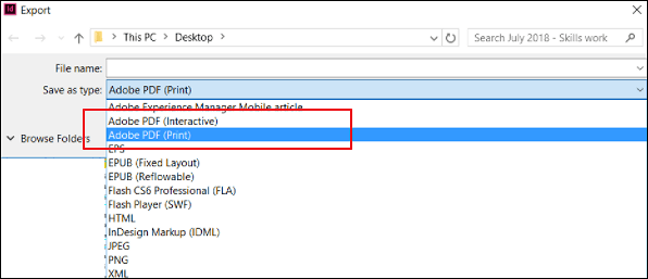 Als PDF-Datei auswählen