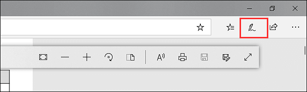 Microsoft Edge Bearbeitungsmodus starten