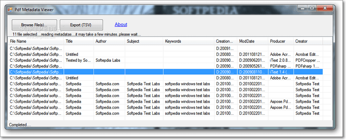 PDF-Metadaten-Viewer - PDF Metadata Viewer