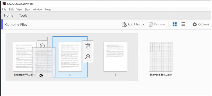 Seiten entfernen und neu anordnen