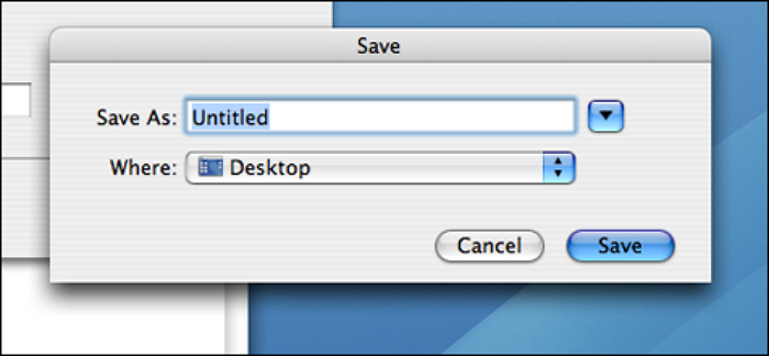 Textdatei auf dem Mac in eine PDF-Datei umwandeln - Als PDF-Datei speichern