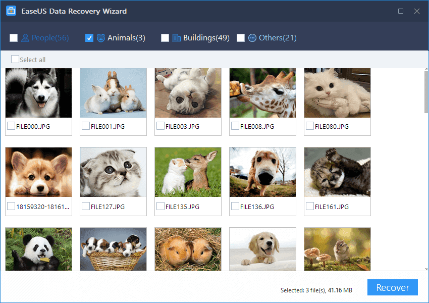 recover word or excel data with easeus