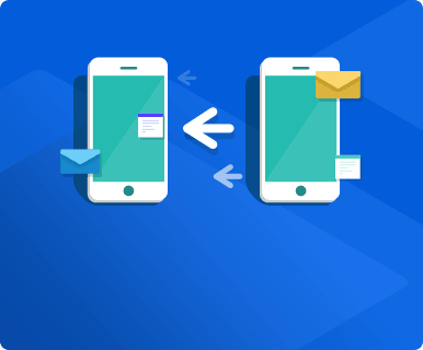 Transfer messages for phones