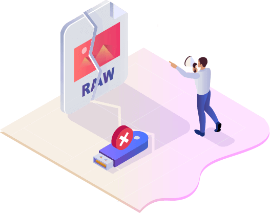 Wiederherstellung formatierter/RAW-Dateien